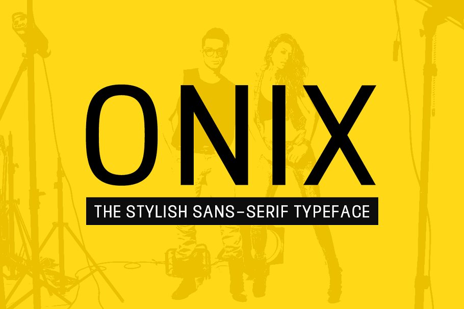 Schriftart Onix